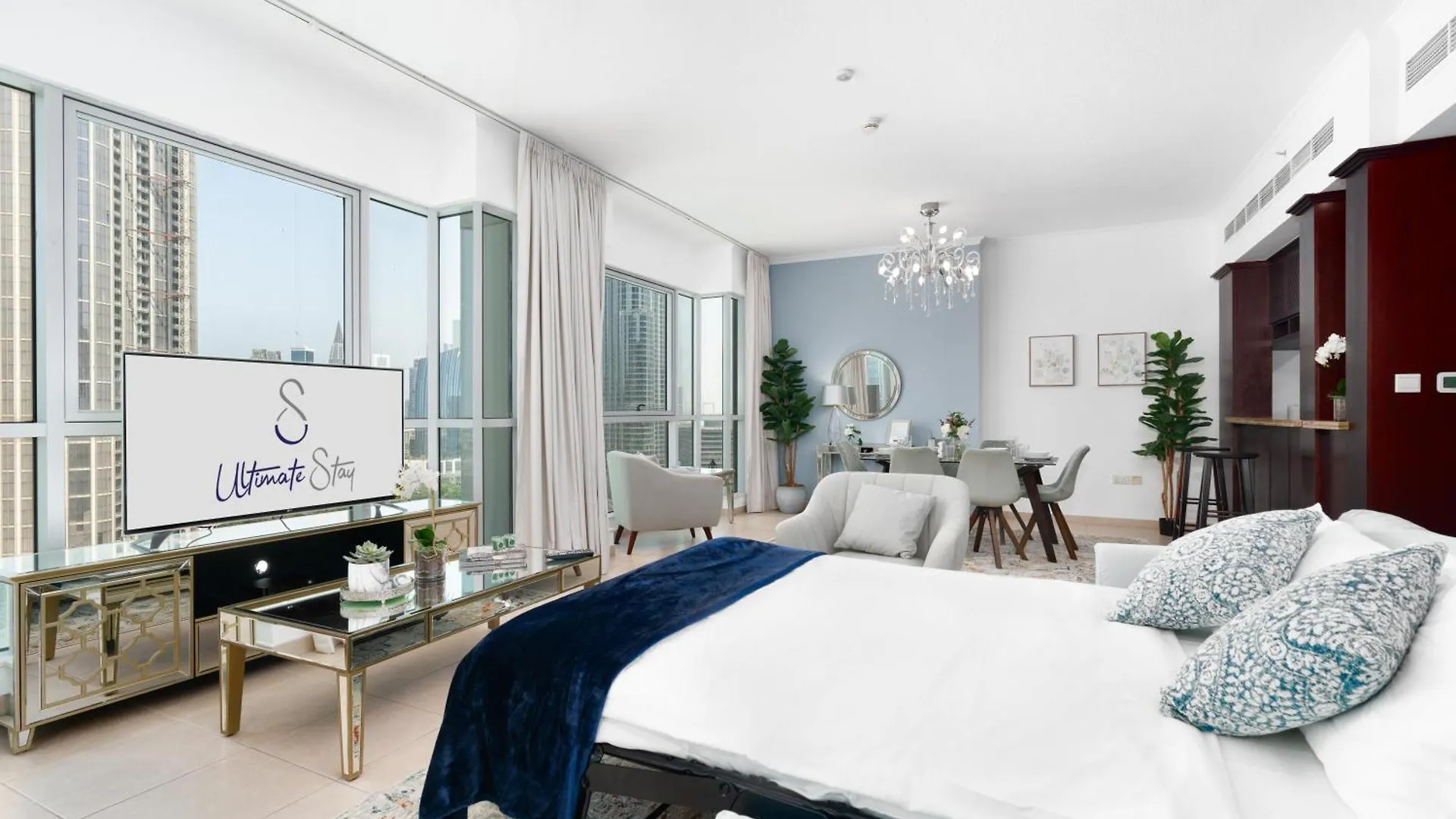 Ultimate Stay / 4 Beds / Burj Khalifa And Opera View Dubai
